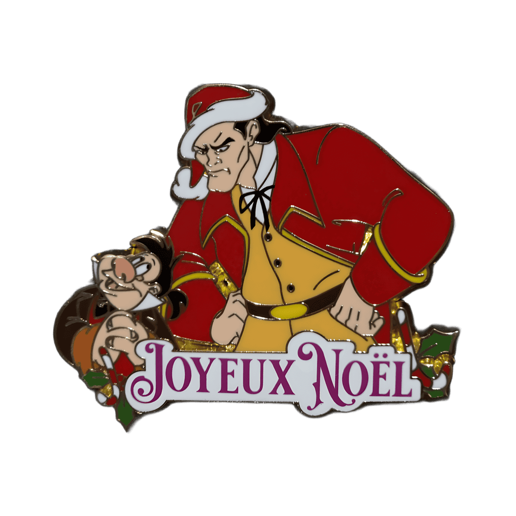 Gaston and lefou Disney pin
