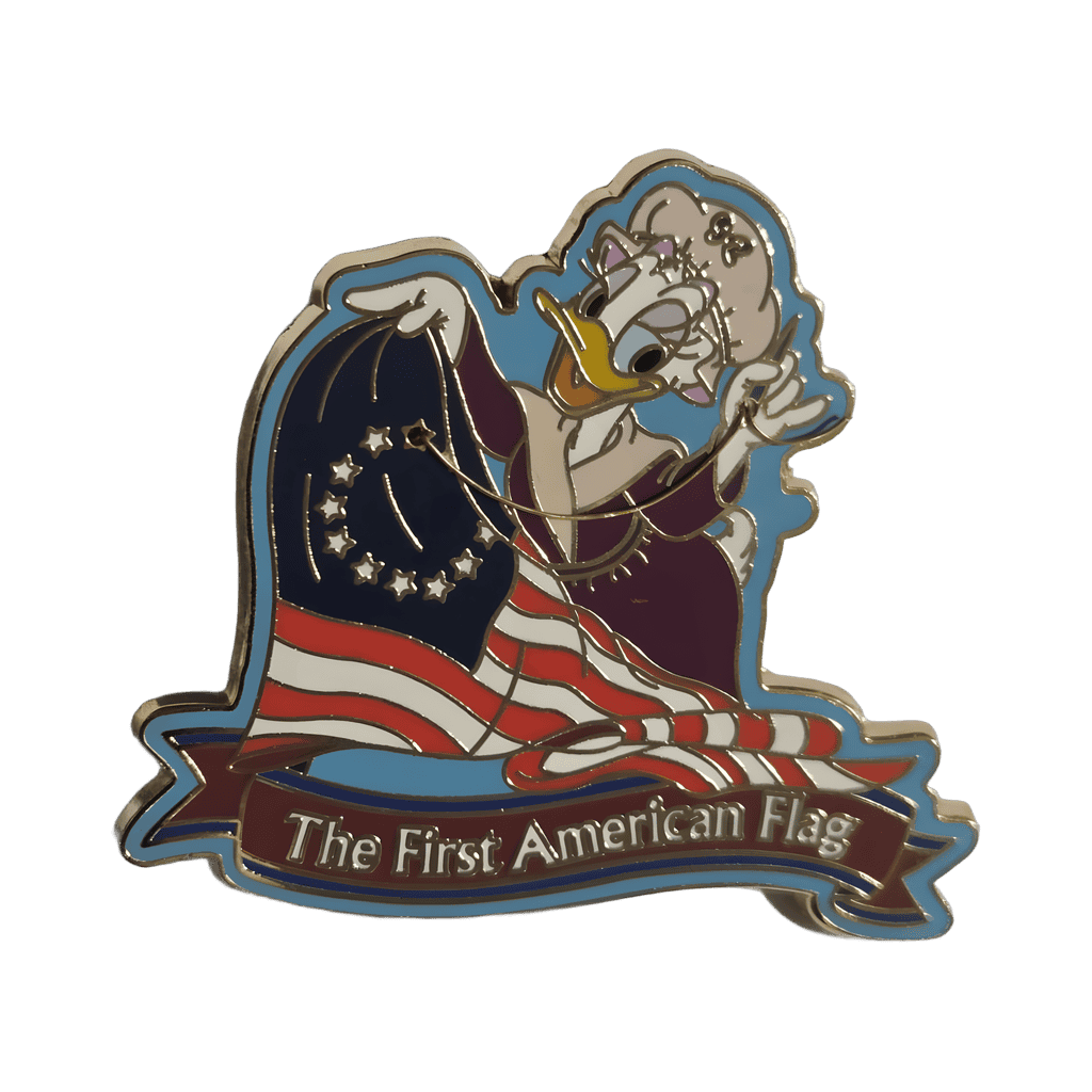 The First American Flag - Daisy Duck Disney pin