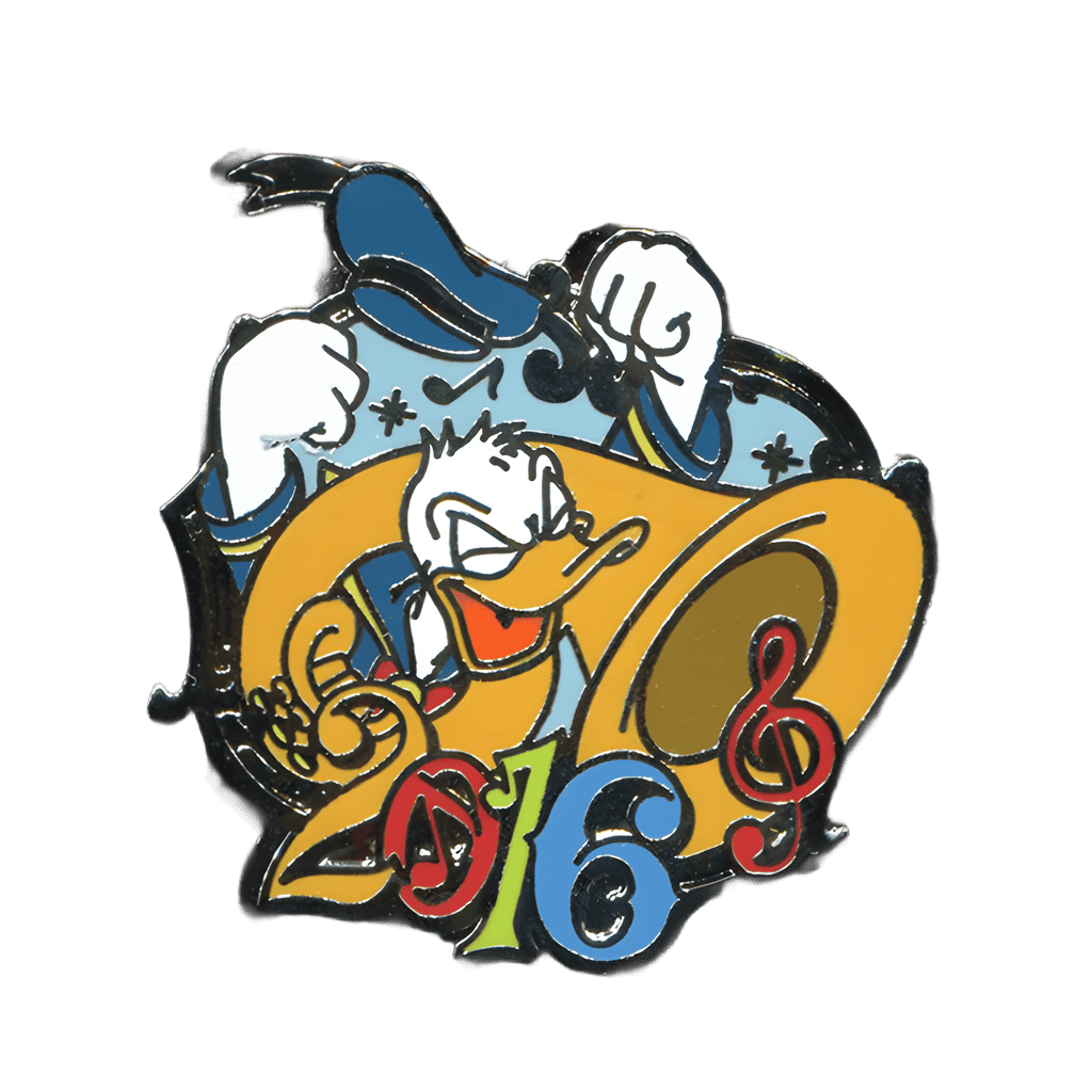Donald with Tuba Disney pin