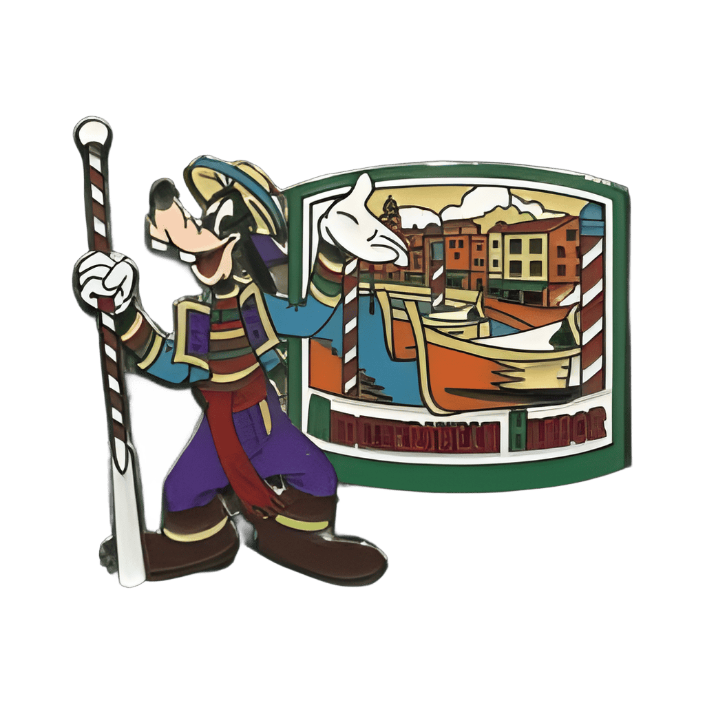 Mediterranean Harbor - Gondolier Goofy Disney pin
