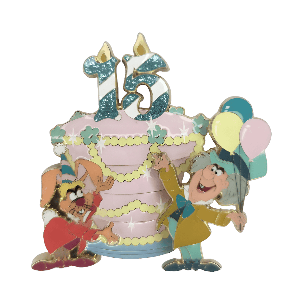 Mad Hatter and March Hare Disney pin