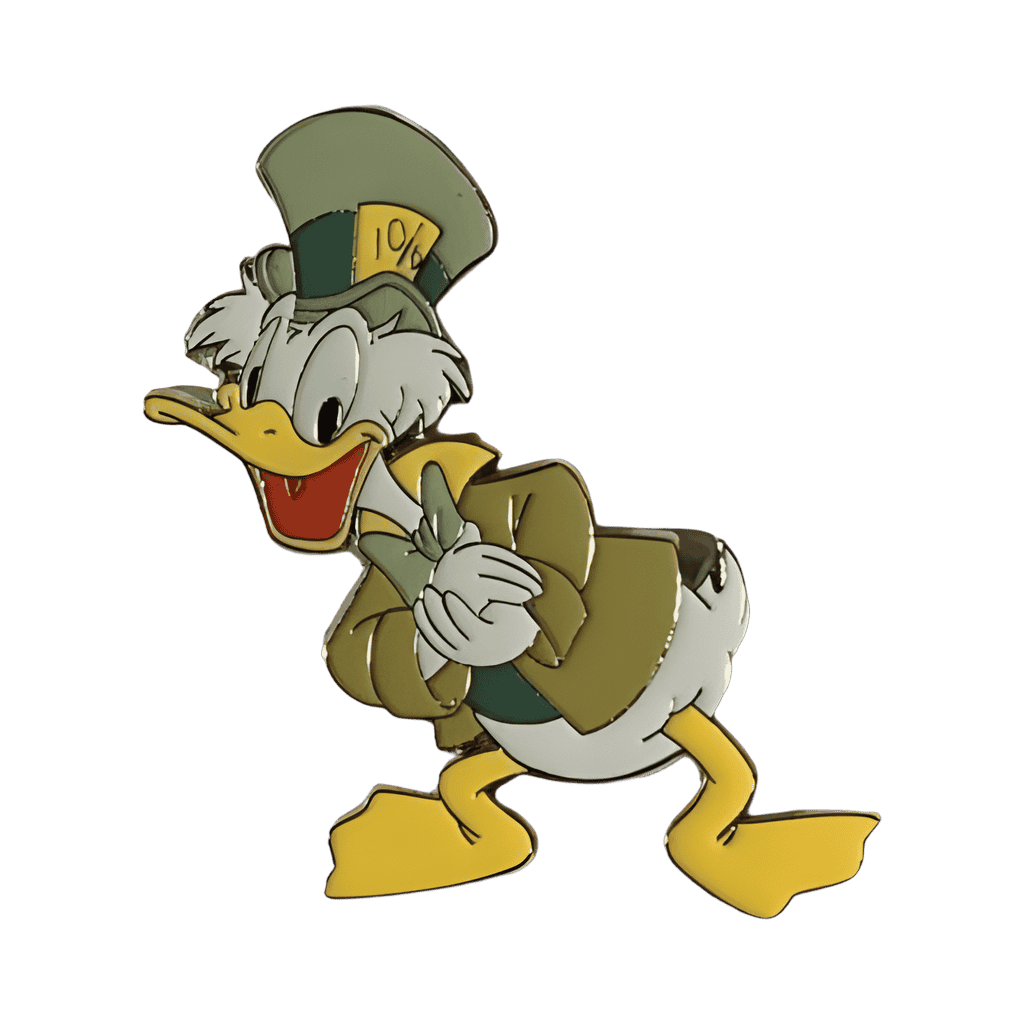 Donald Duck in Costume as The Mad Hatter Disney pin