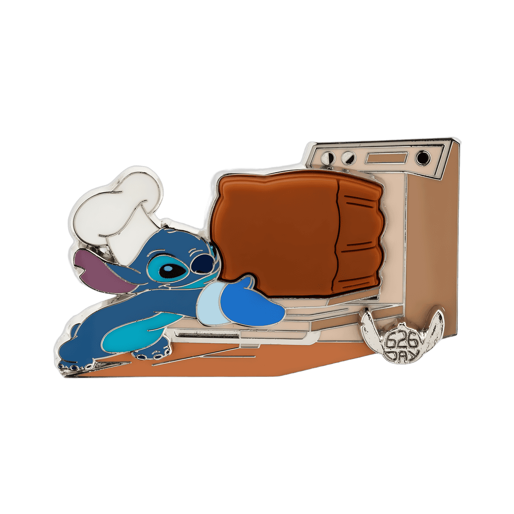 Stitch Baking a Cake Disney pin