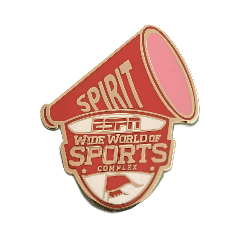 Red Megaphone Disney pin