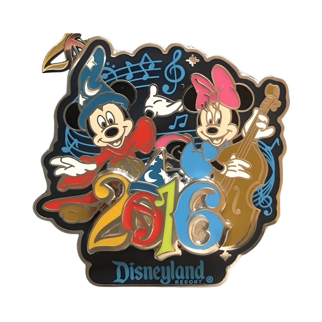 Mickey and Minnie Disney pin