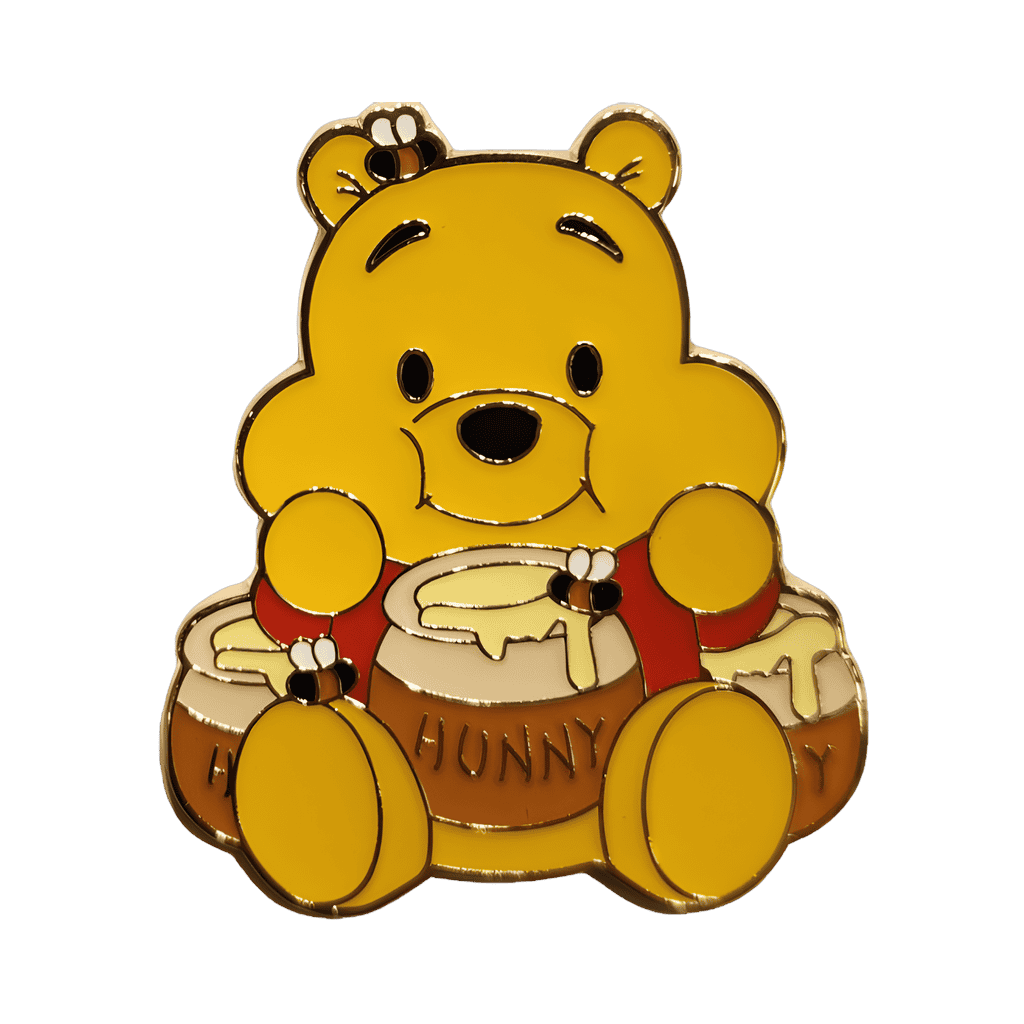Pooh with Cheeks Full of Hunny Disney pin