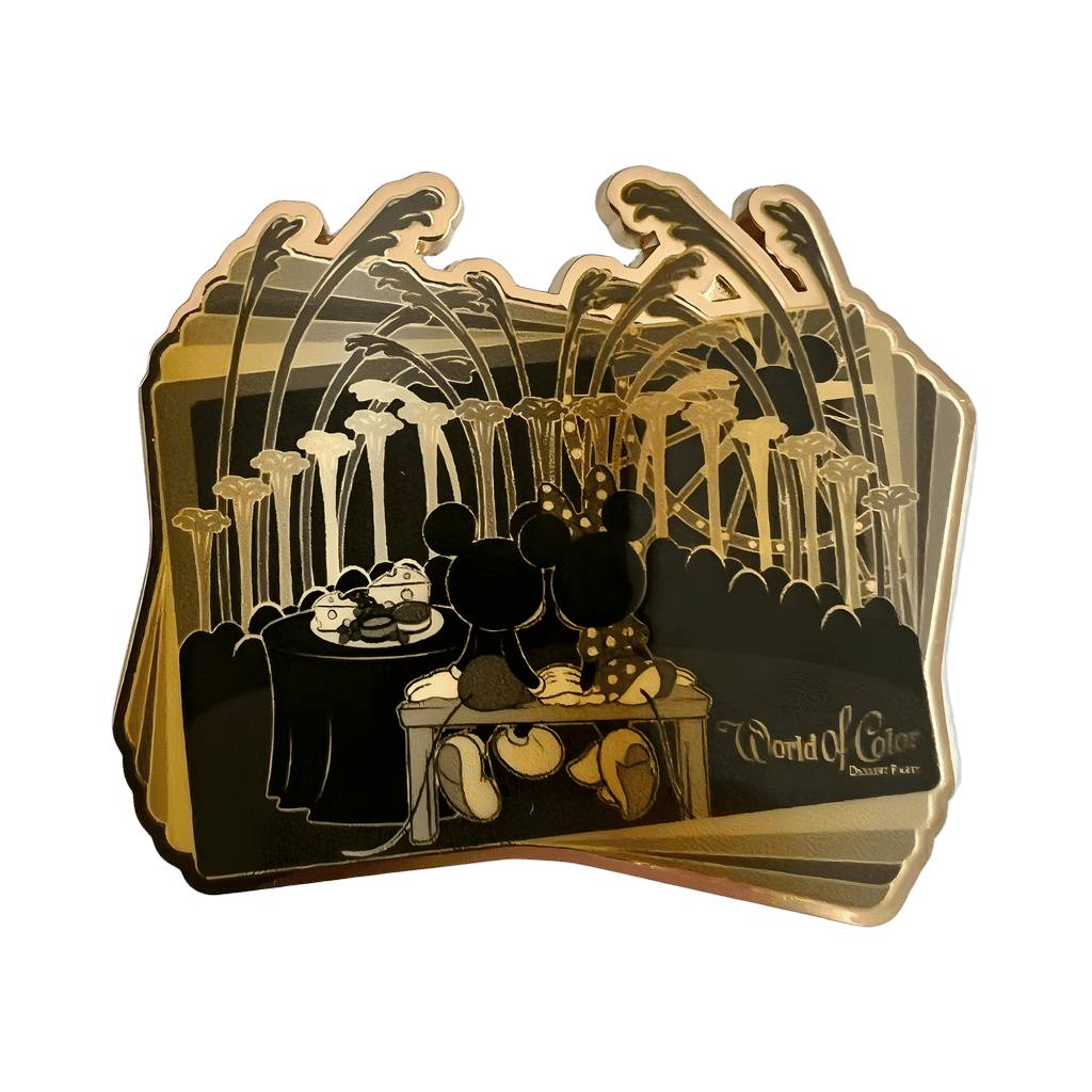 World of Color “Happiness” - Gold Tone (Ultra) Disney pin