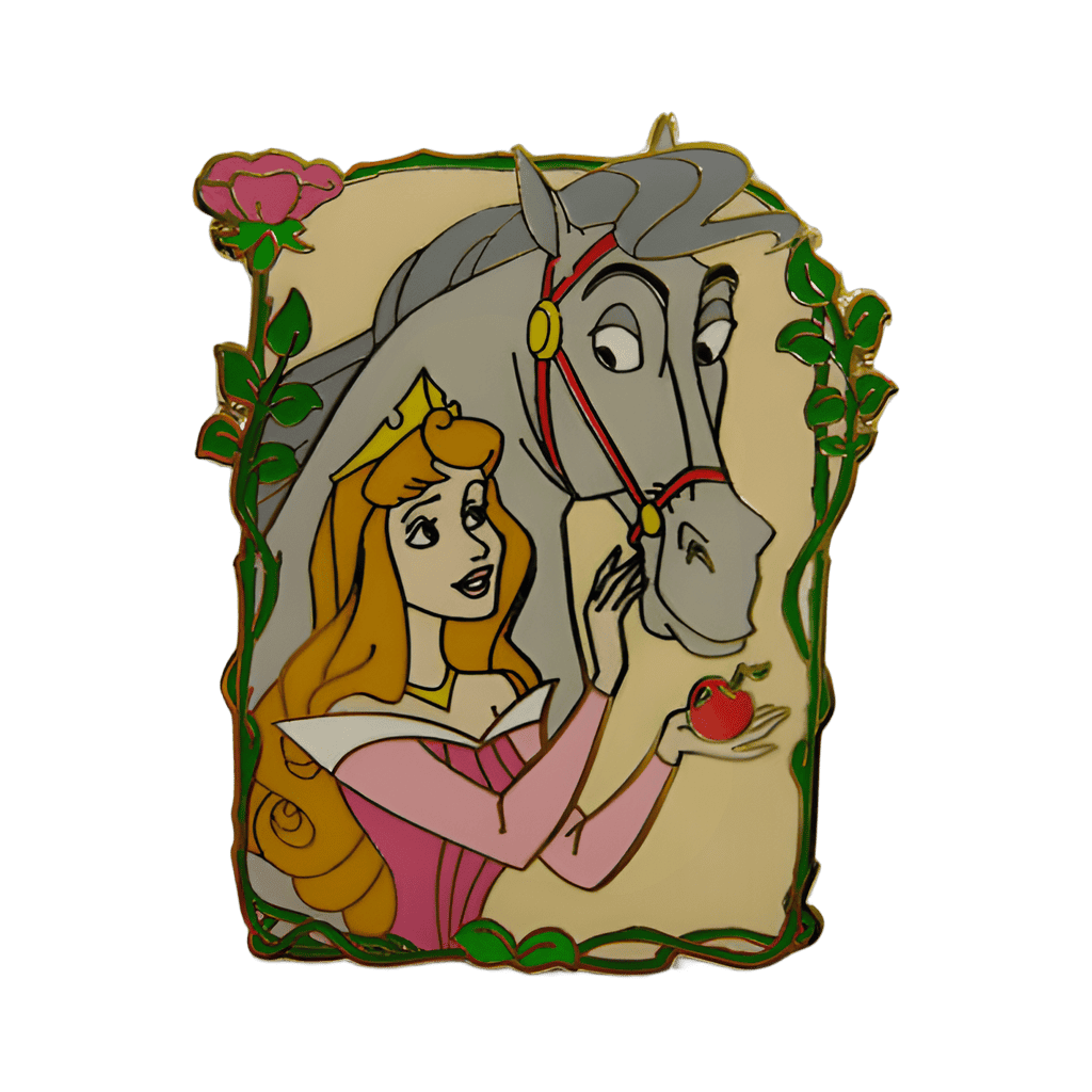 Aurora & Samson Disney pin