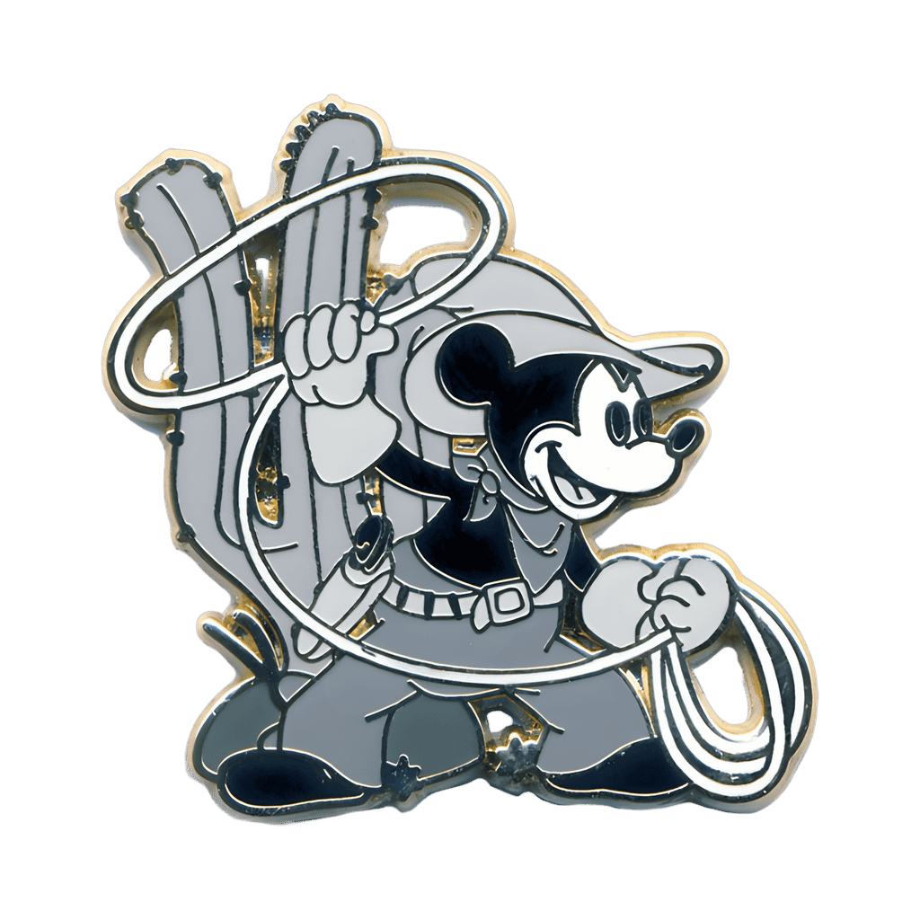 Mickey & Lasso - Two Gun Mickey Disney pin