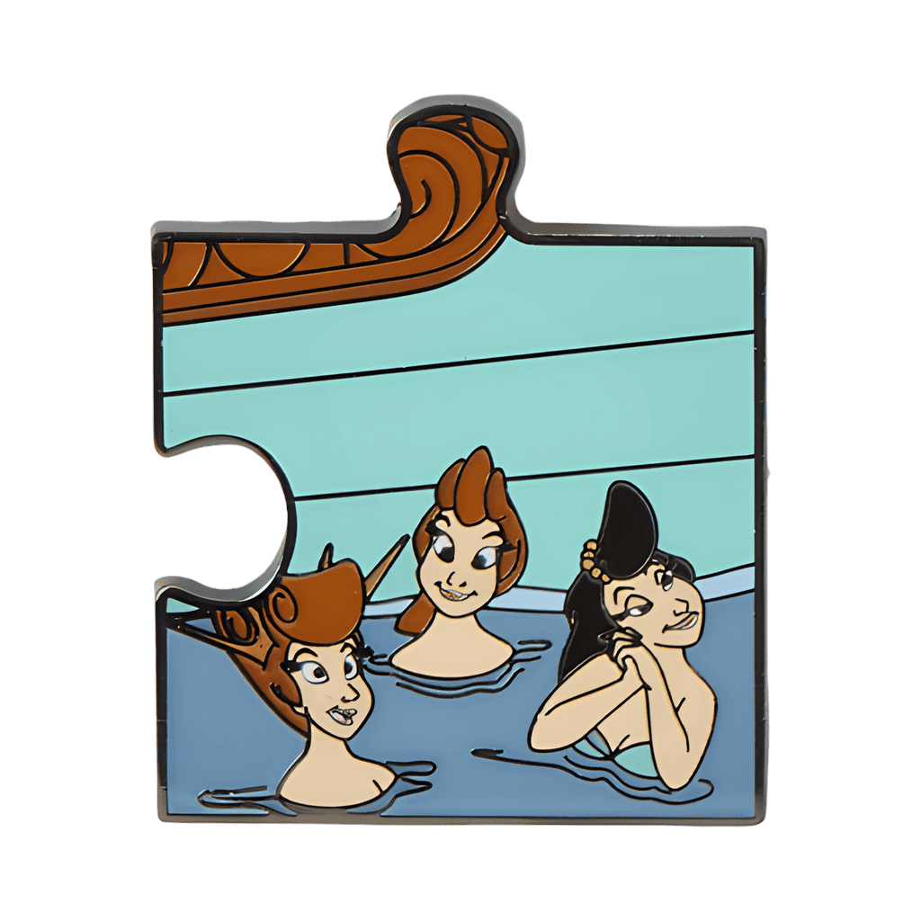 Ariel's Sisters (Attina, Aquata, and Adella) Disney pin