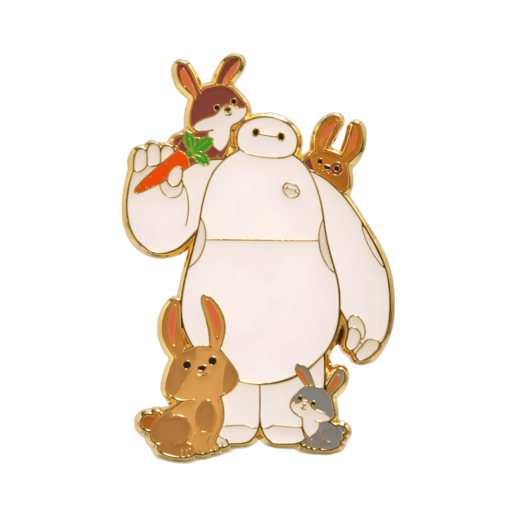 Baymax with bunnies Disney pin