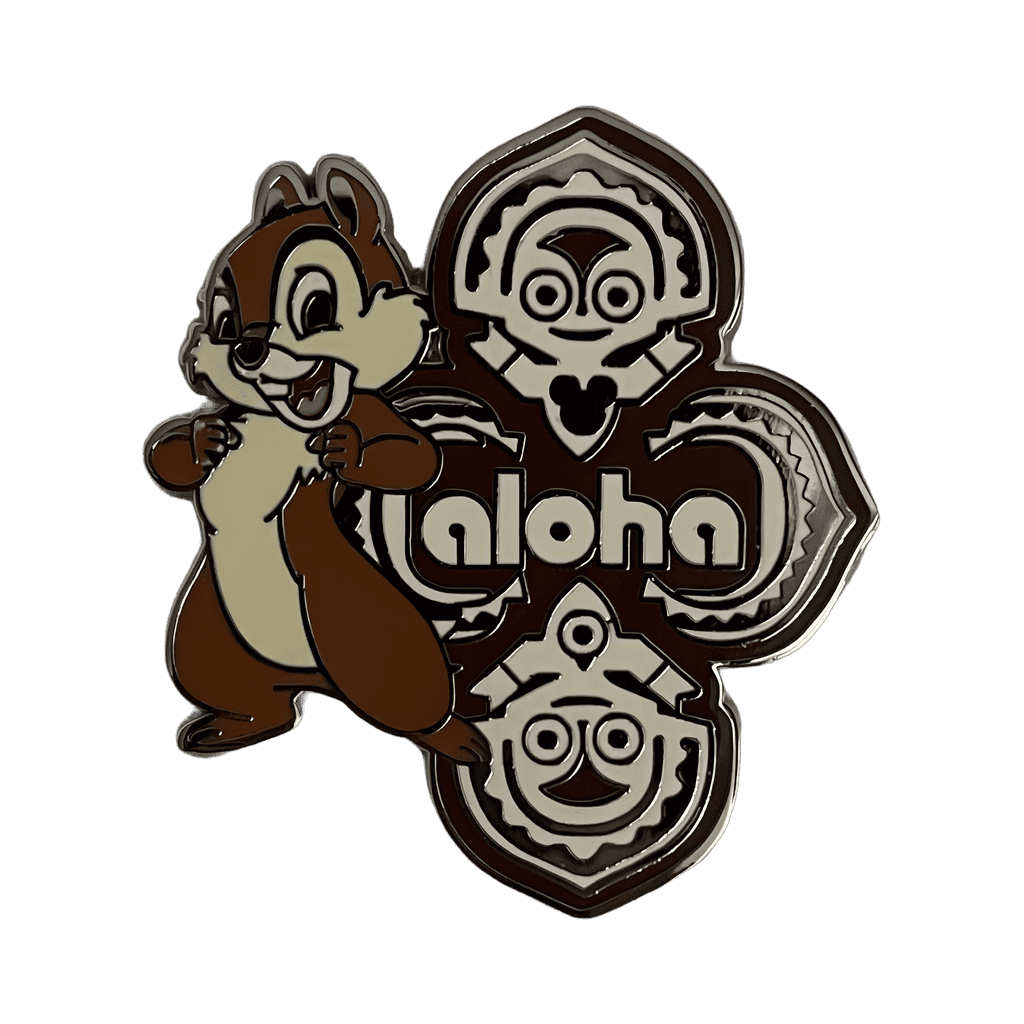 Polynesian Resort Sign - Chip Disney pin