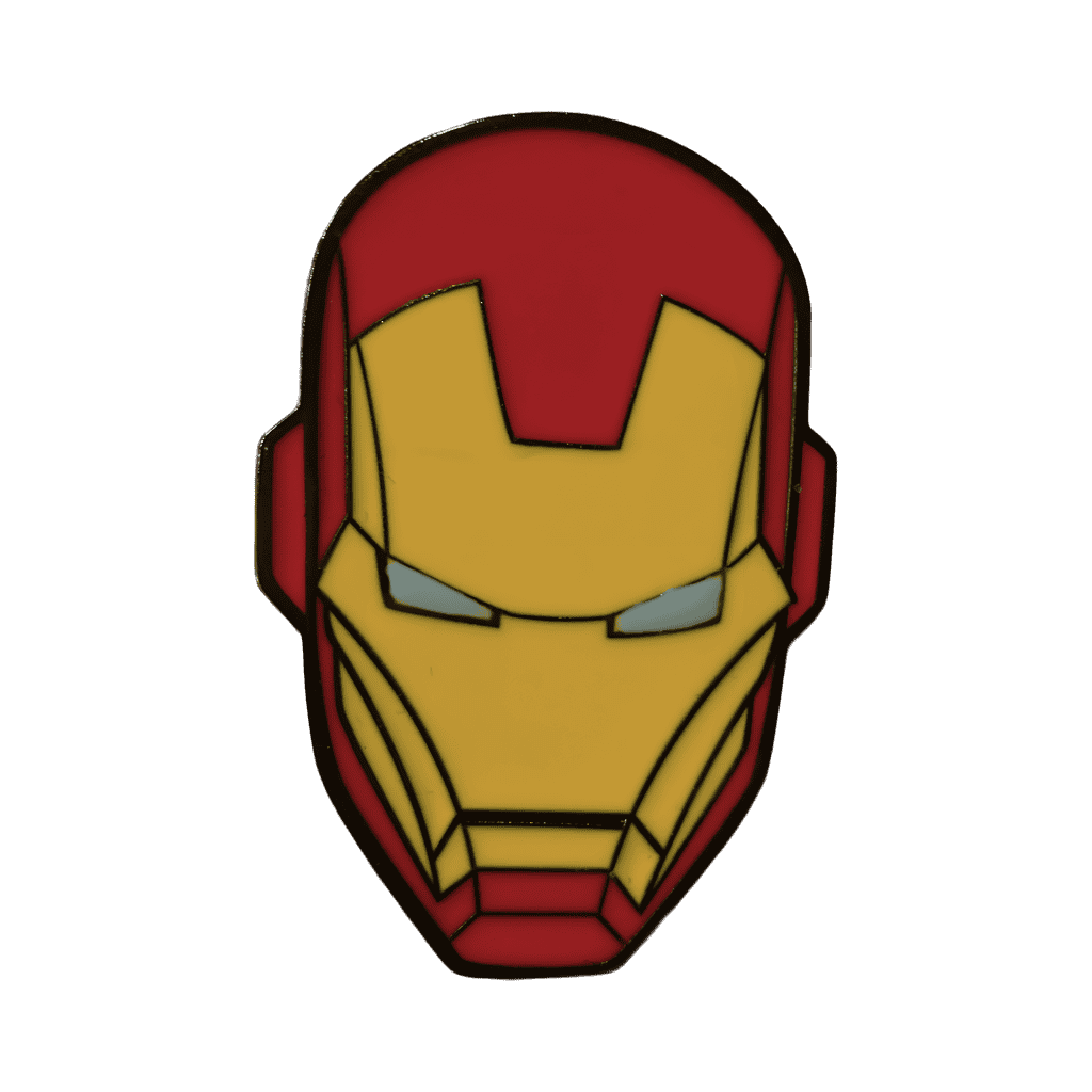 Iron Man Face Helmet Disney pin