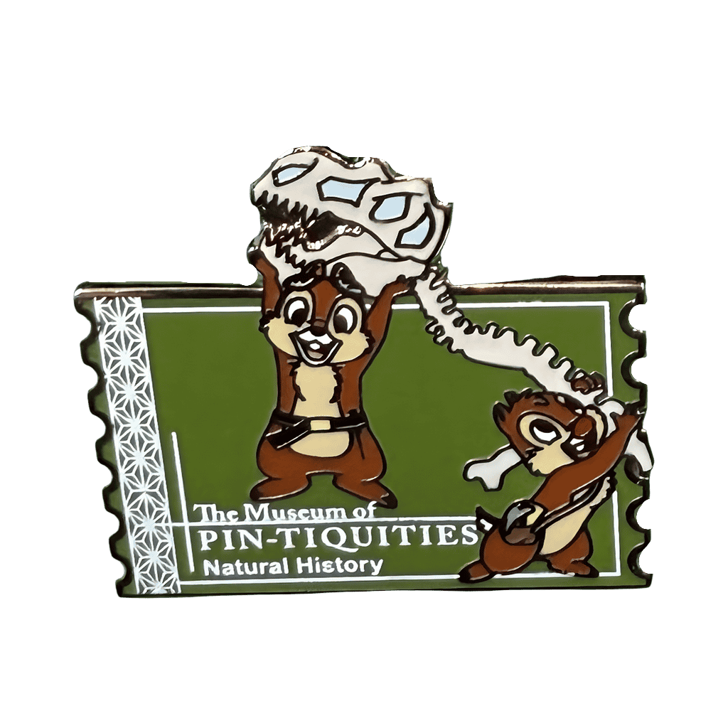 Stamp Pins - Chip & Dale Disney pin