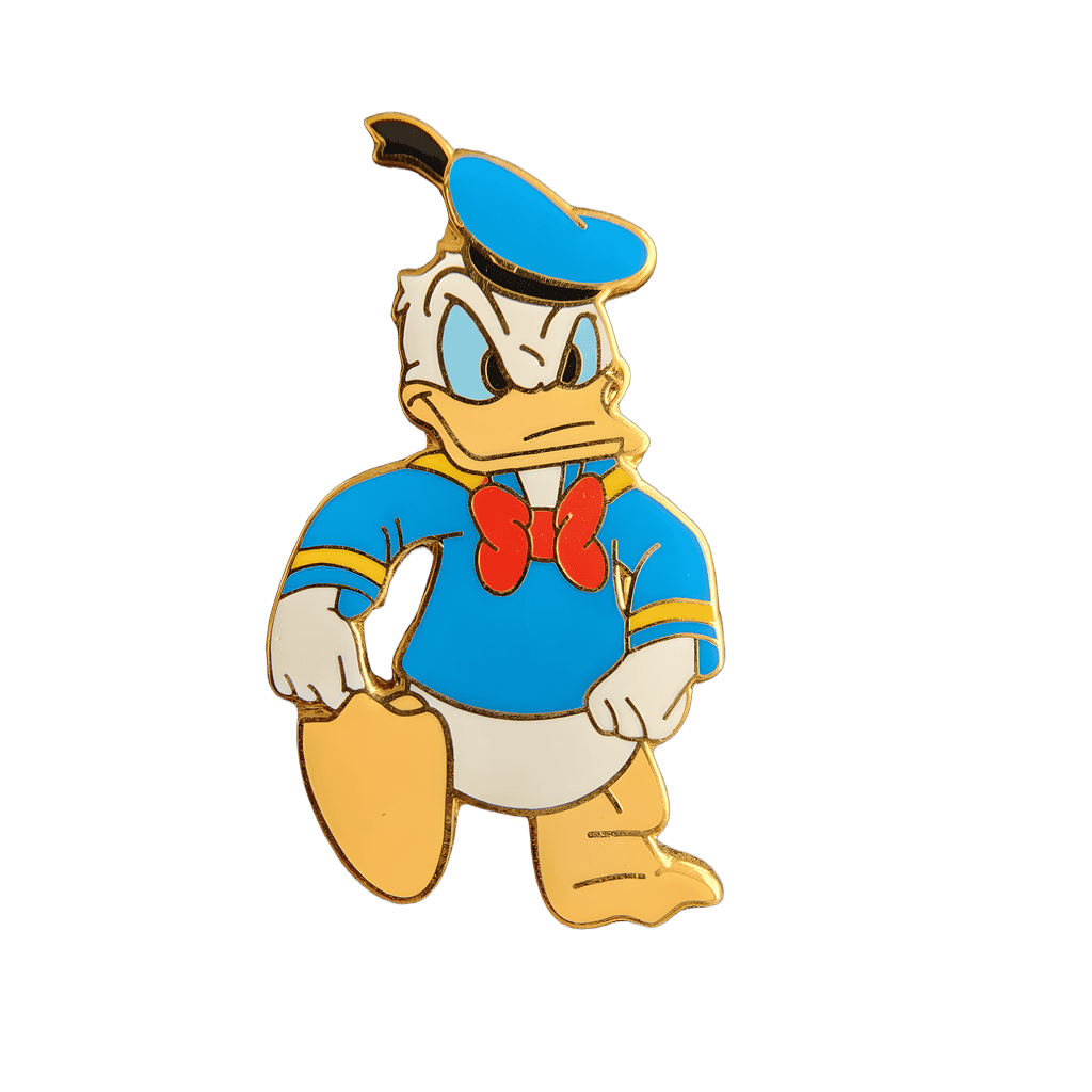 Grumpy Donald Disney pin