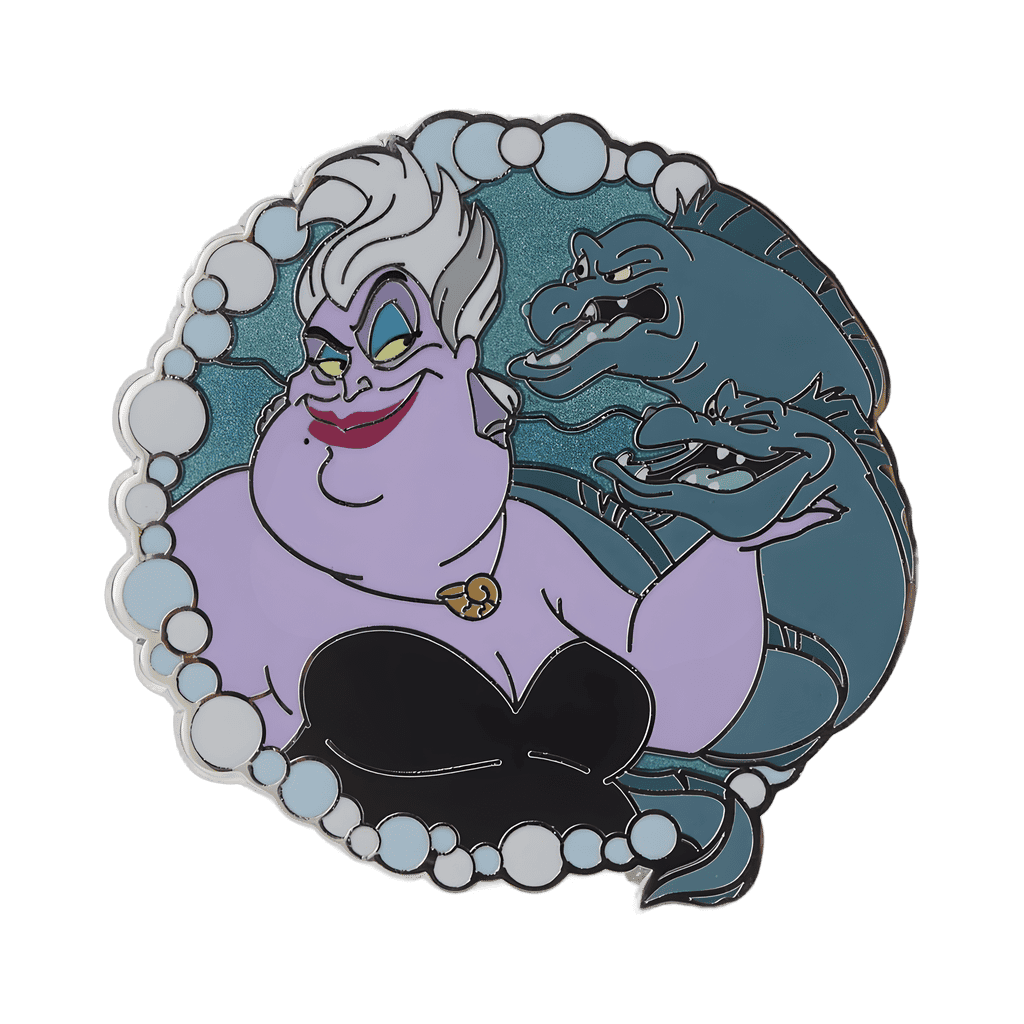 Ursula & Flotsam and Jetsam Disney pin