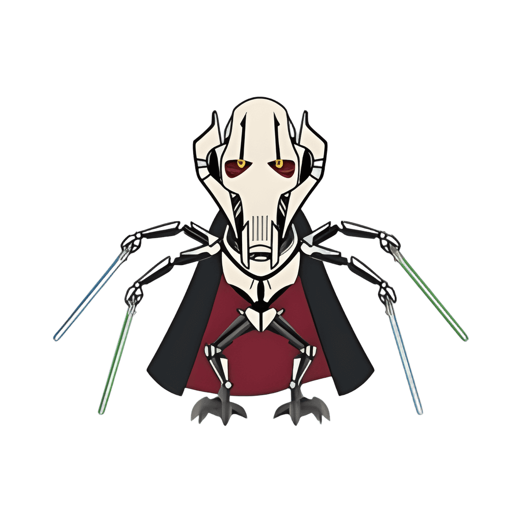 Sponsor Exclusive (Bandai) — General Grievous Disney pin
