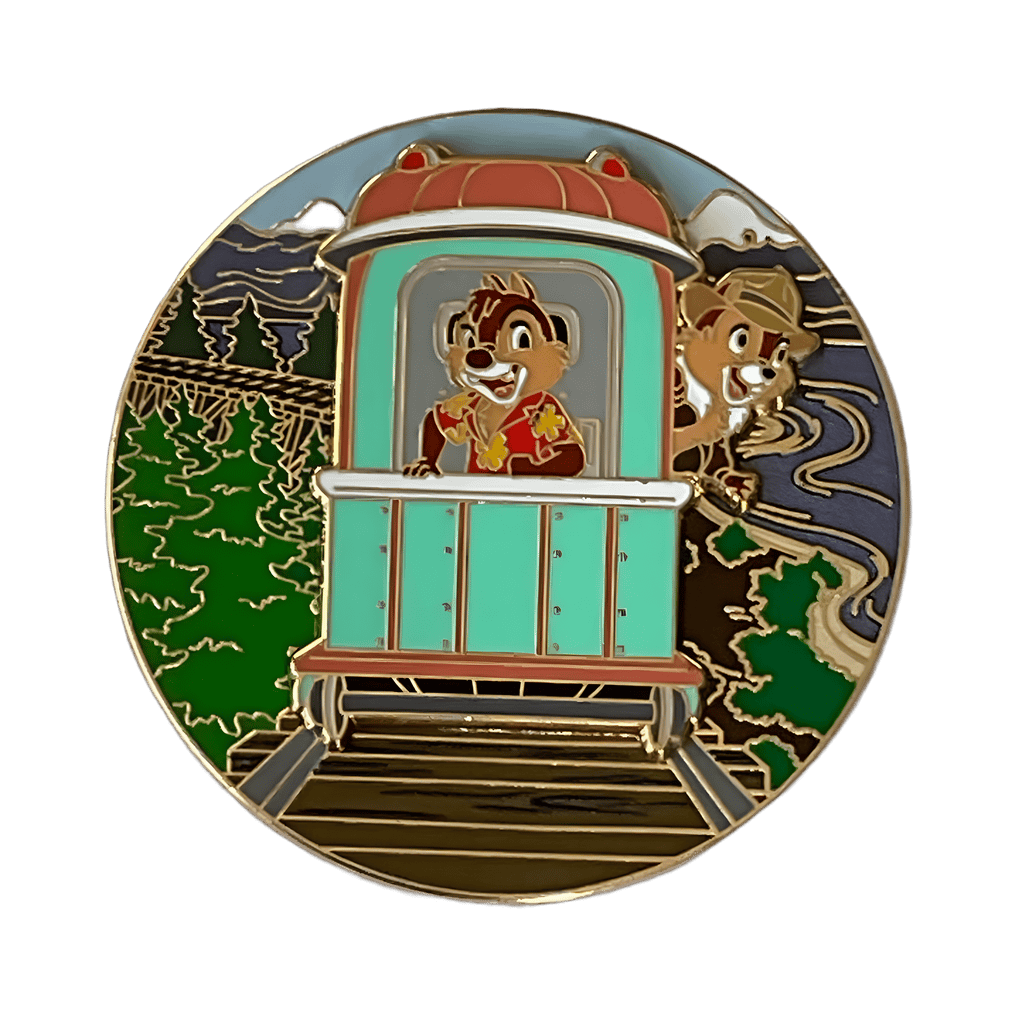 Chip and Dale Disney pin