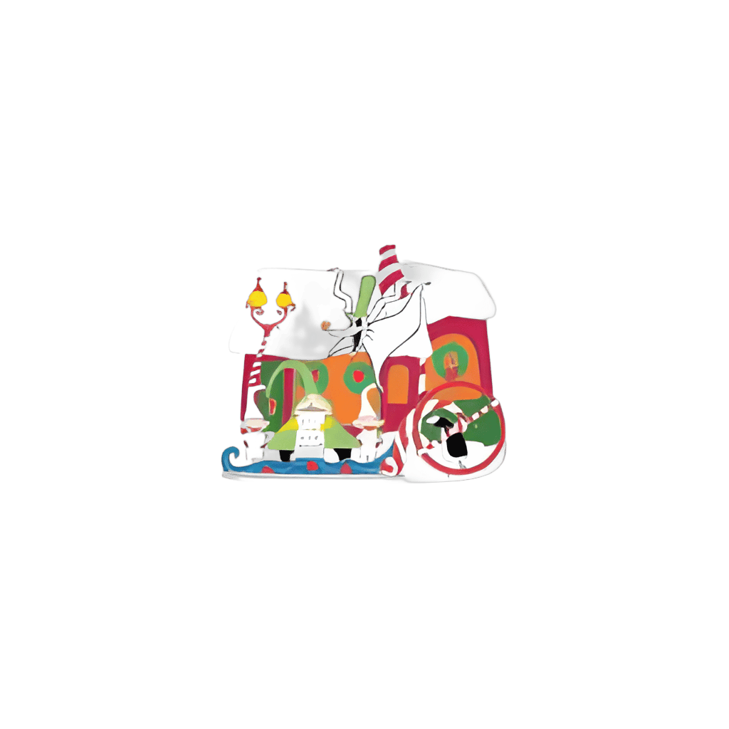 Zero and Carolers Disney pin