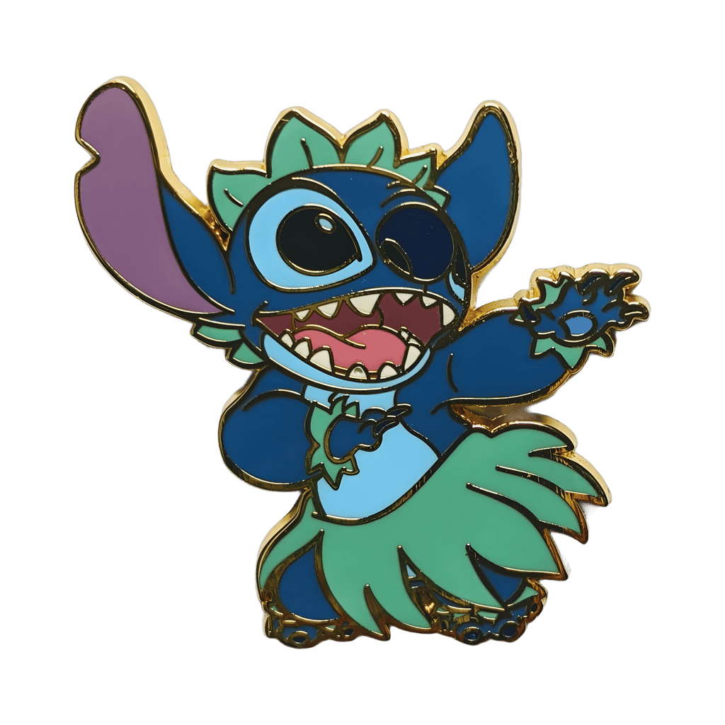 Hula Dancing Disney pin
