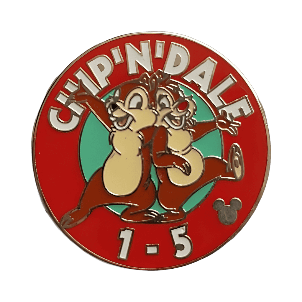 Magic Kingdom Parking Sign (Chip 'N' Dale) Disney pin