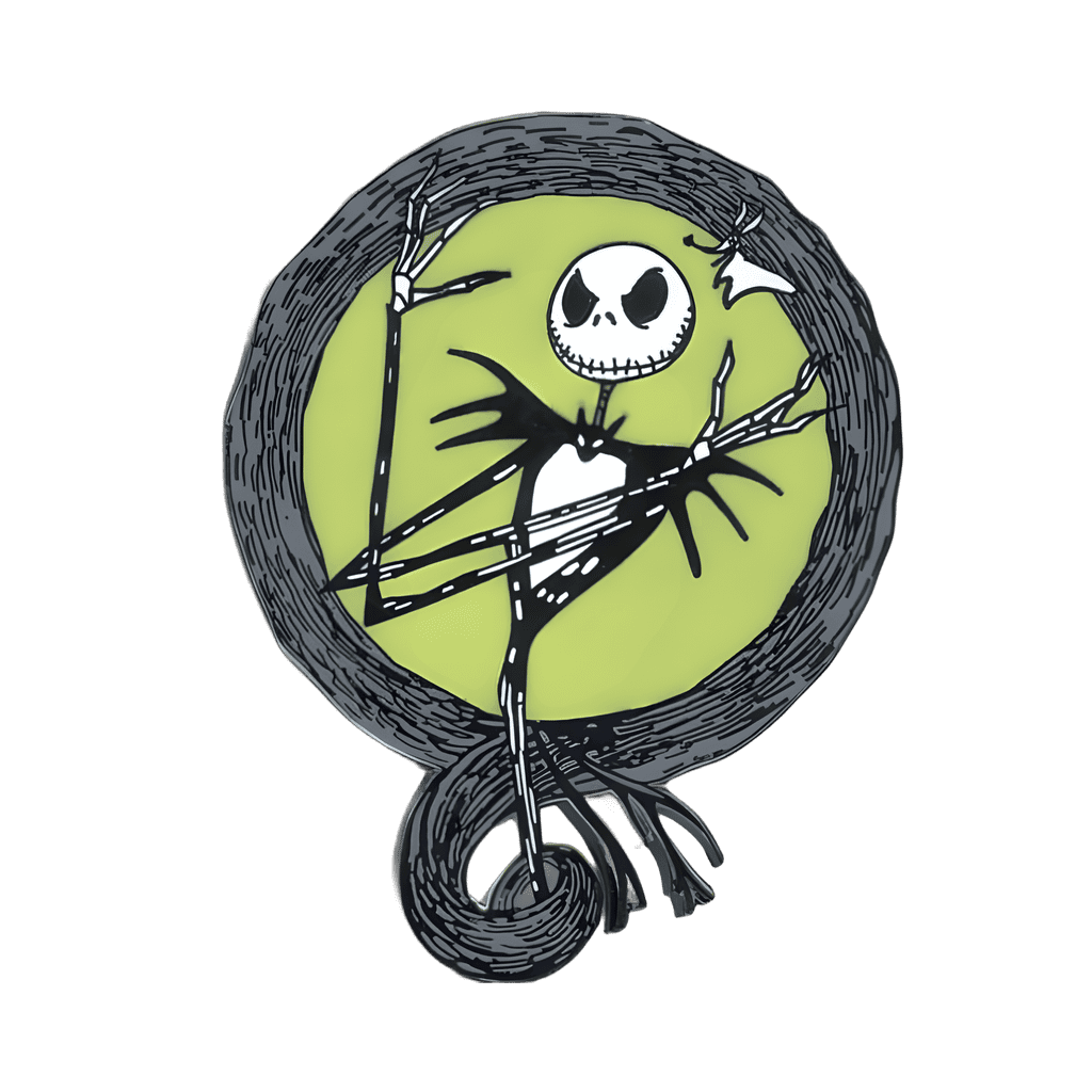 Jack Skellington and Zero - Glow in the Dark Disney pin