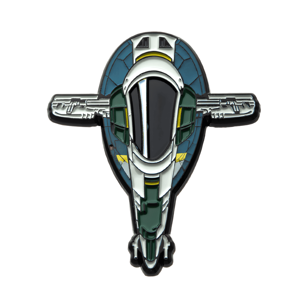 Jango Fett's Slave 1 (Glow-in-the-Dark) Disney pin