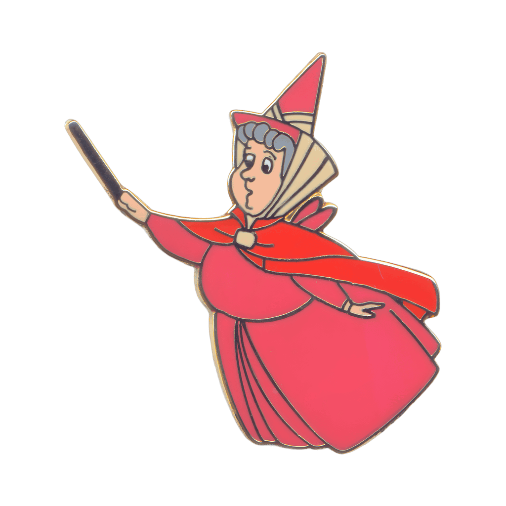 Flora Casting a Spell Disney pin