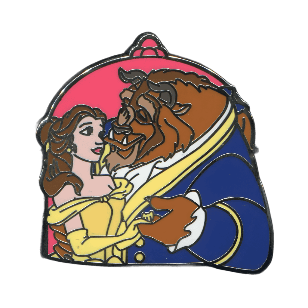 Belle and Beast Disney pin