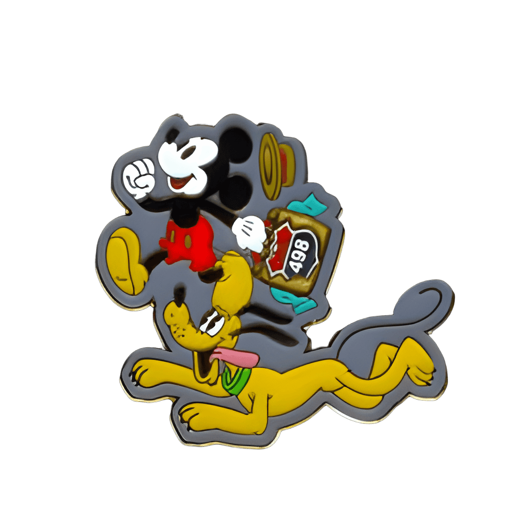 Backpack Gift Pin #1 - Mickey and Pluto Disney pin