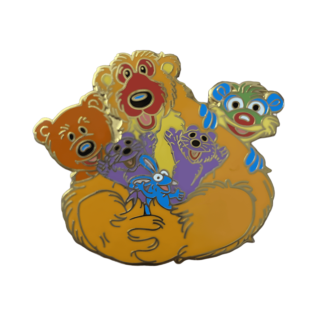 Bear with Treelo, Ojo, Tutter, Pip and Pop (Error Variant of #61291) Disney pin