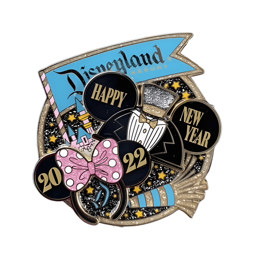 Happy New Year 2022 Disney pin