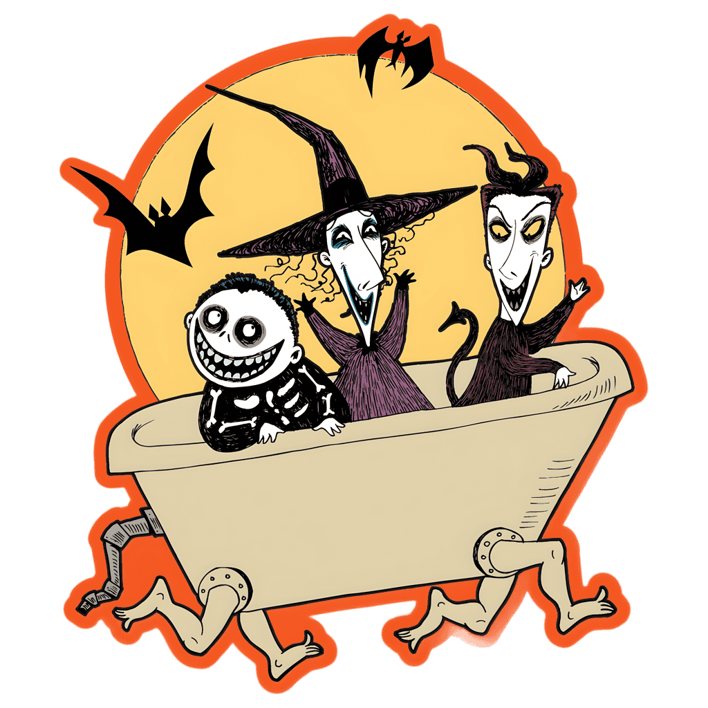 Lock, Shock, and Barrel in Tub Disney pin