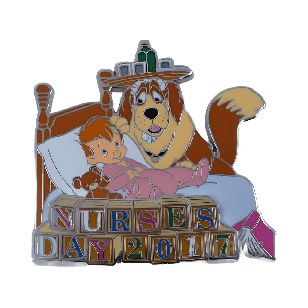 Nana and Michael Disney pin