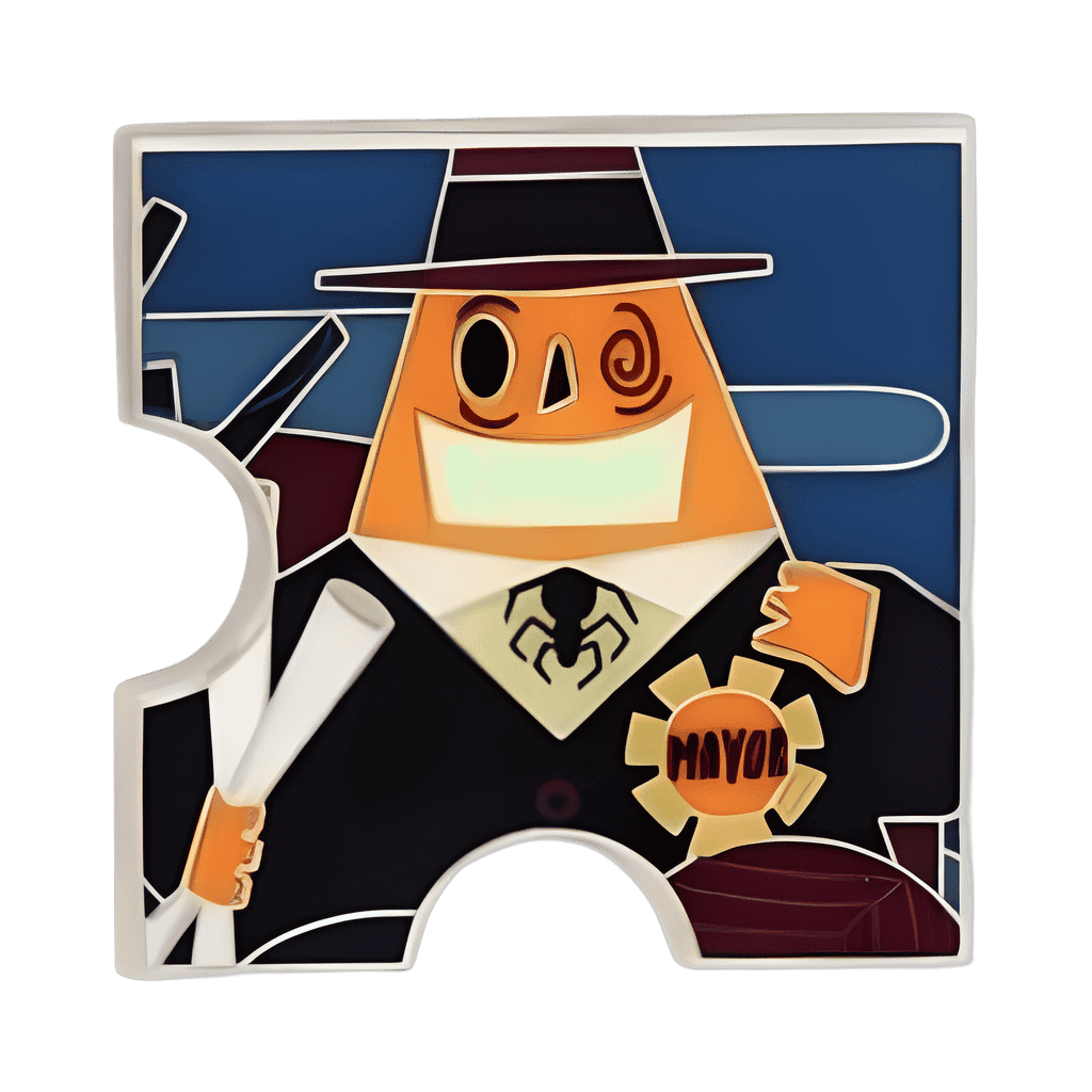 The Mayor Disney pin