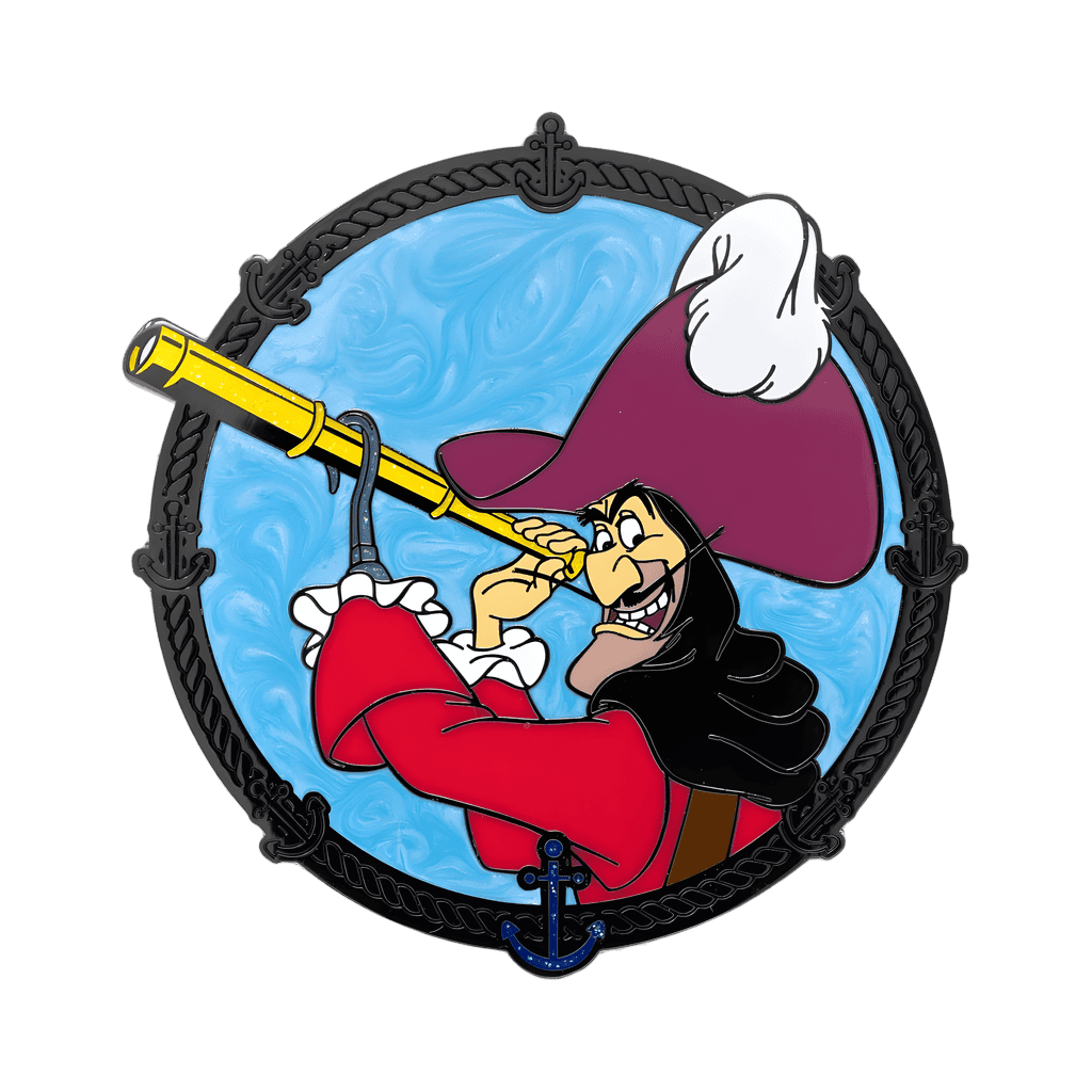 Captain Hook Disney pin