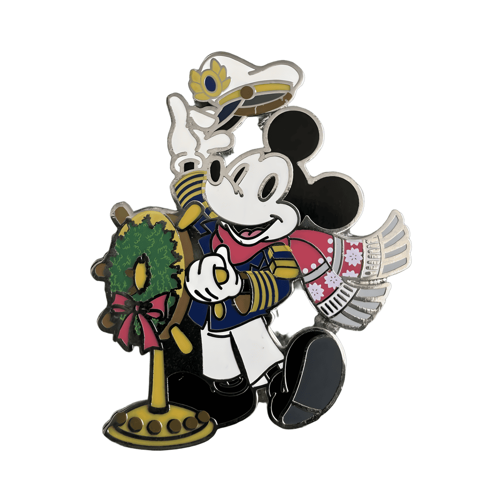 Holiday Captain Mickey Disney pin