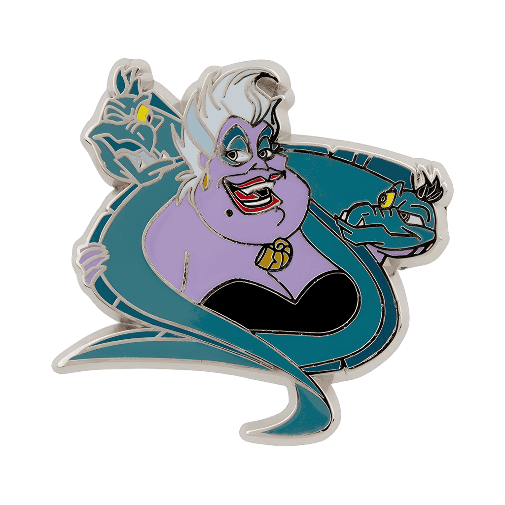 Ursula, Flotsam, and Jetsam Disney pin