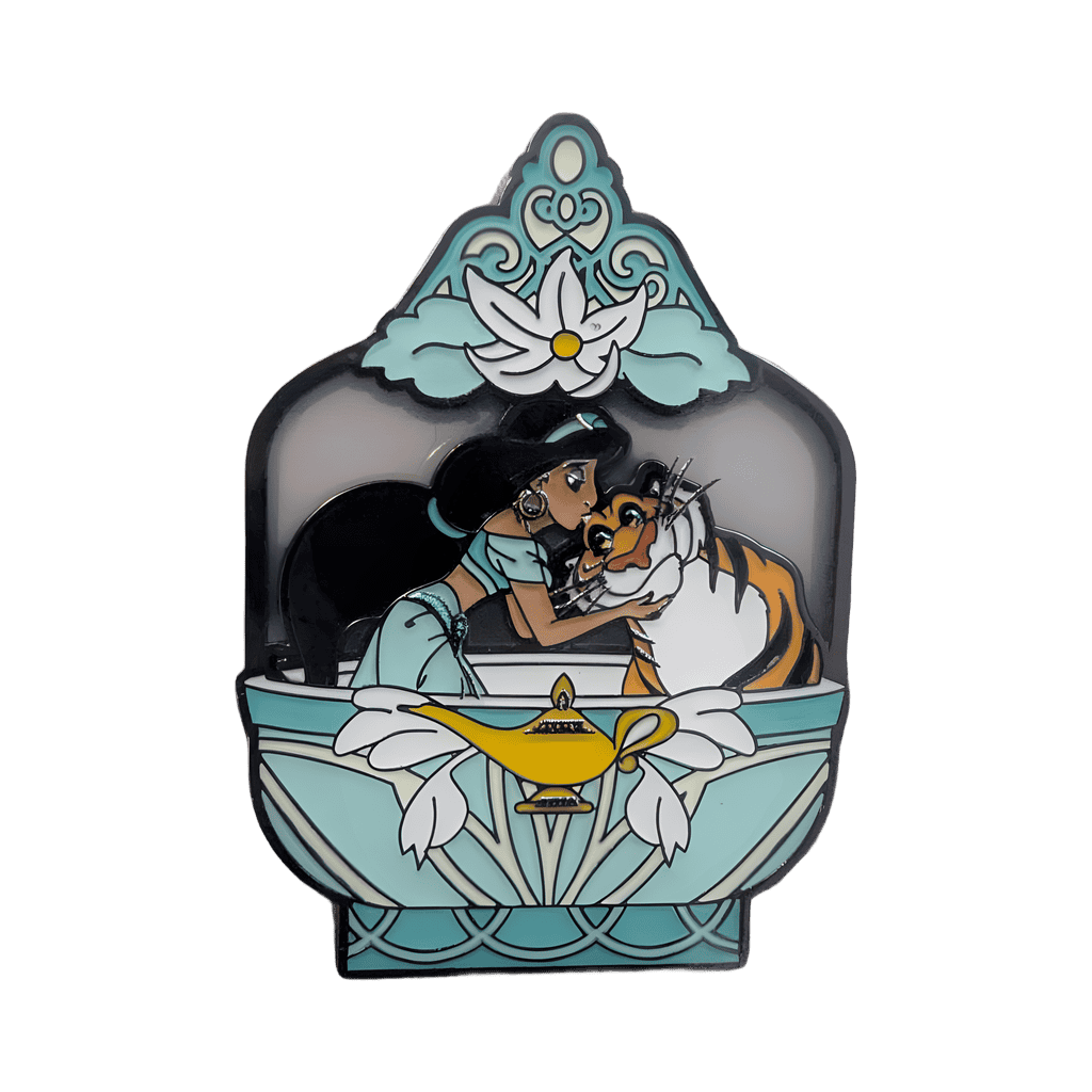 Jasmine and Rajah Disney pin