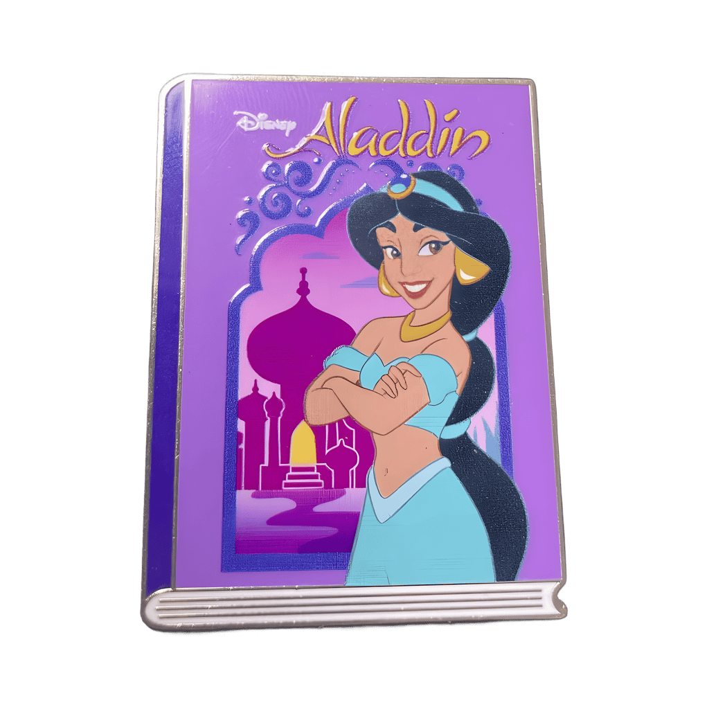 Jasmine Book Disney pin