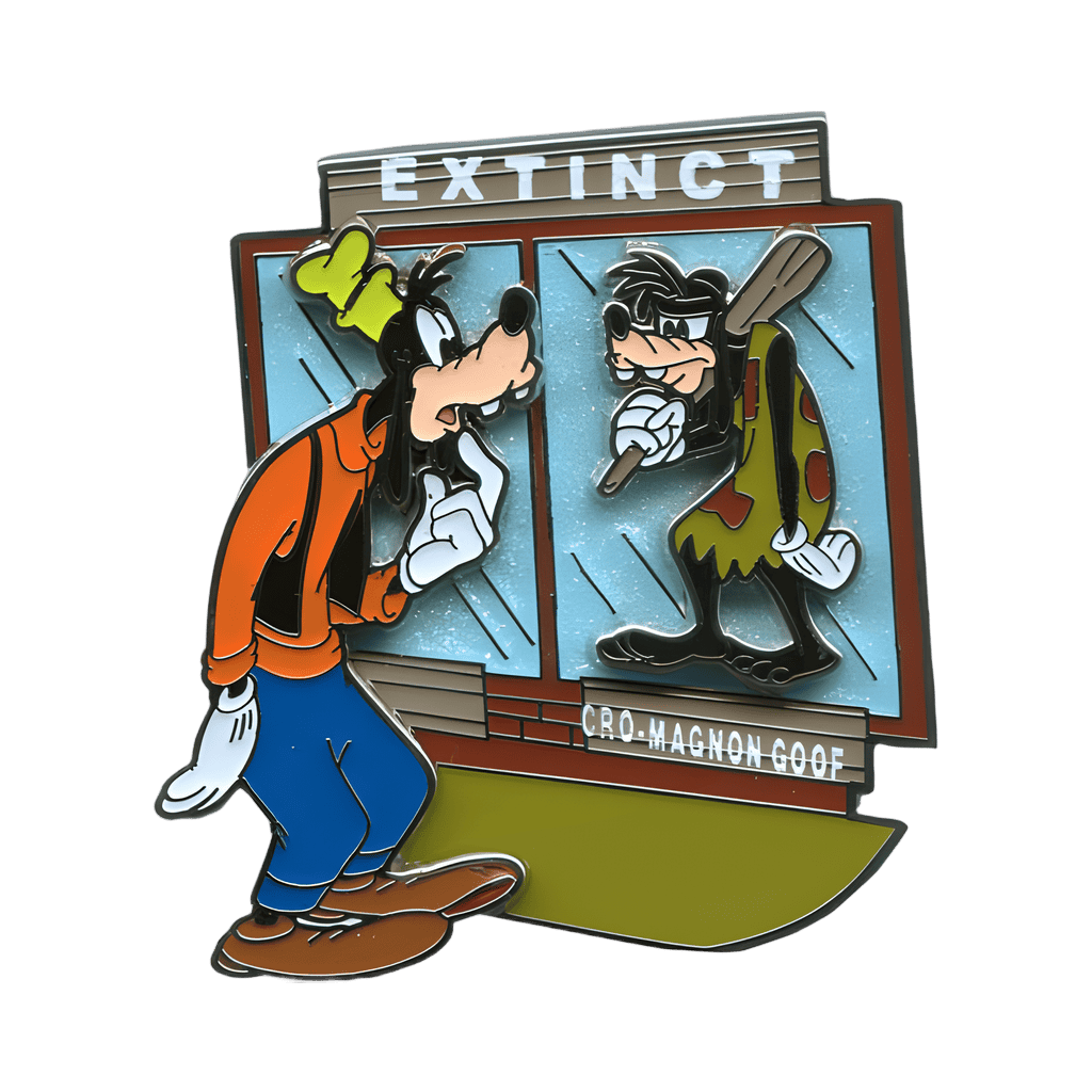 Cro-Magnon Goof Disney pin