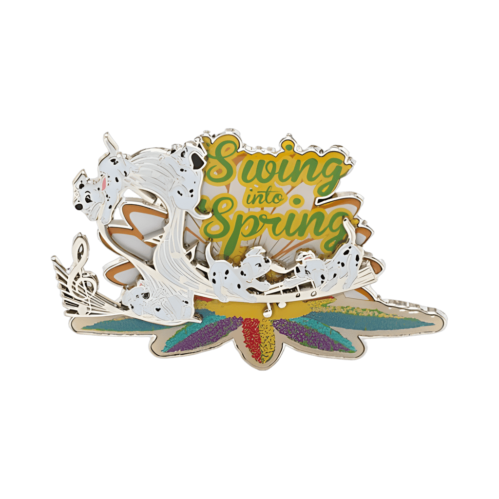 101 Dalmatians Swing Into Spring Disney pin