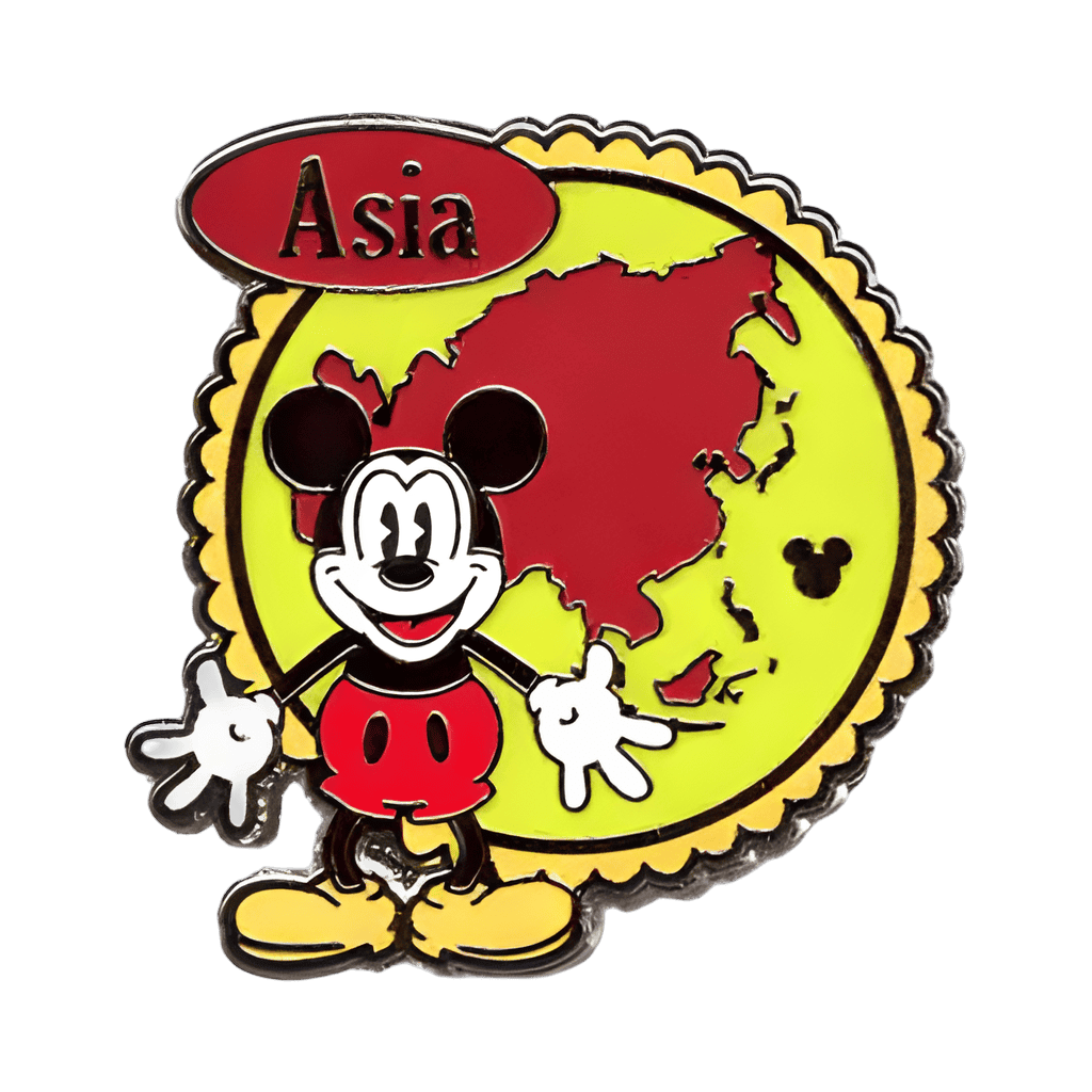 Mickey in Asia Disney pin