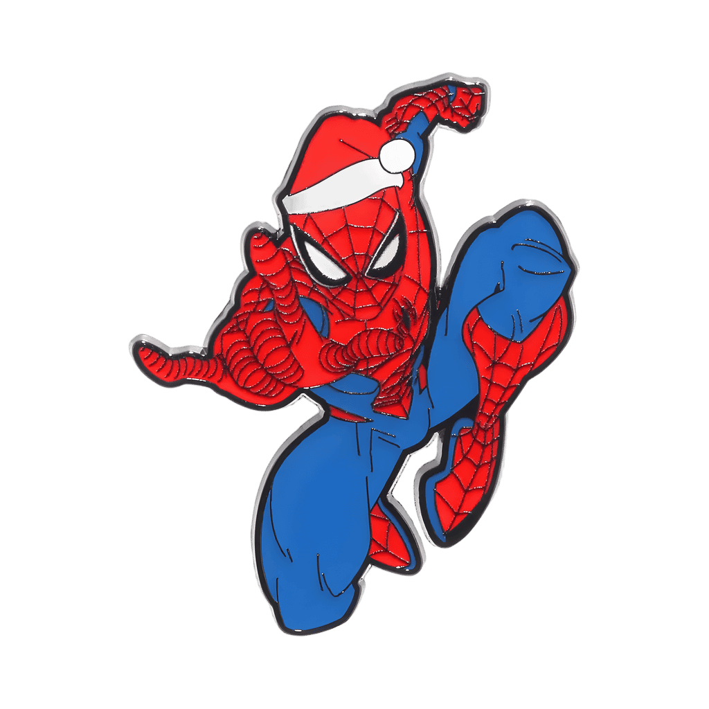 Spider-Man Santa Hat Disney pin