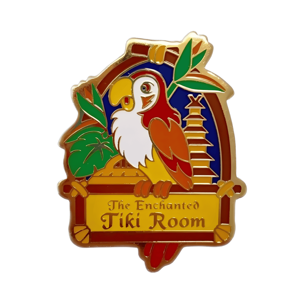 The Enchanted Tiki Room (Lava the Parrot Host) Disney pin