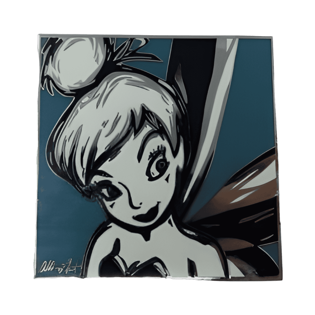 Tinker Bell - Aqua Disney pin