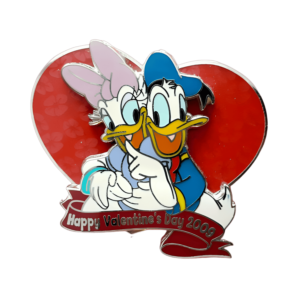 Daisy and Donald Valentine's Day 2009 Disney pin