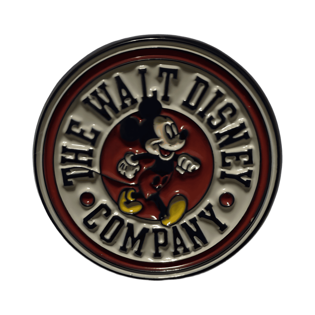 The Walt Disney Company Round Collegiate Logo Disney pin