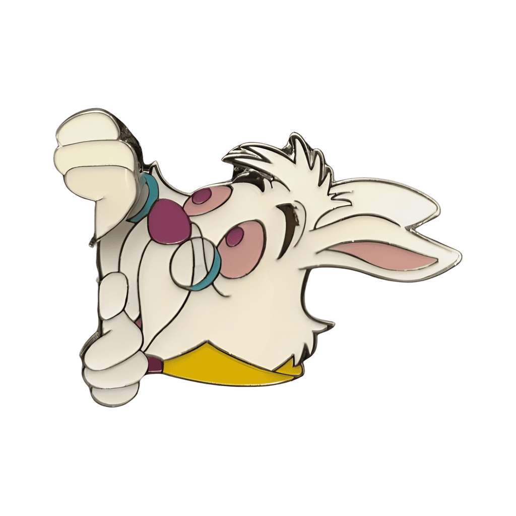 White Rabbit Disney pin