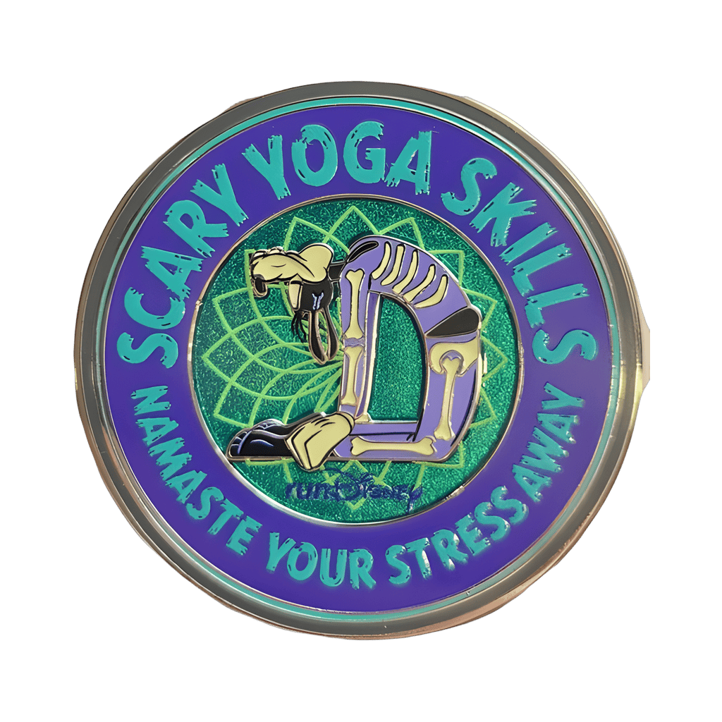 Halloween Half Marathon - Yoga Disney pin